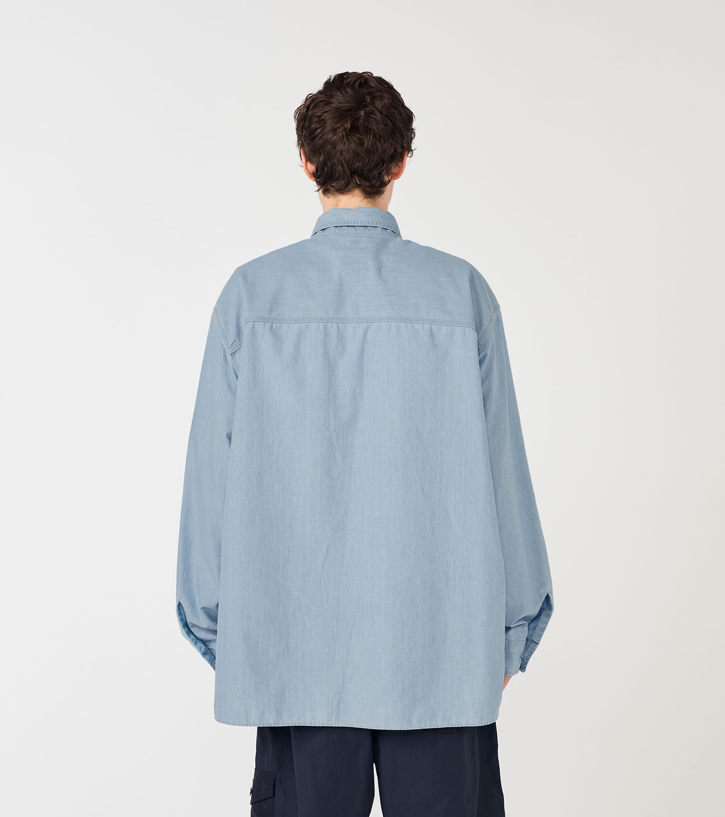 nanamica / Regular Collar Chambray Shirt