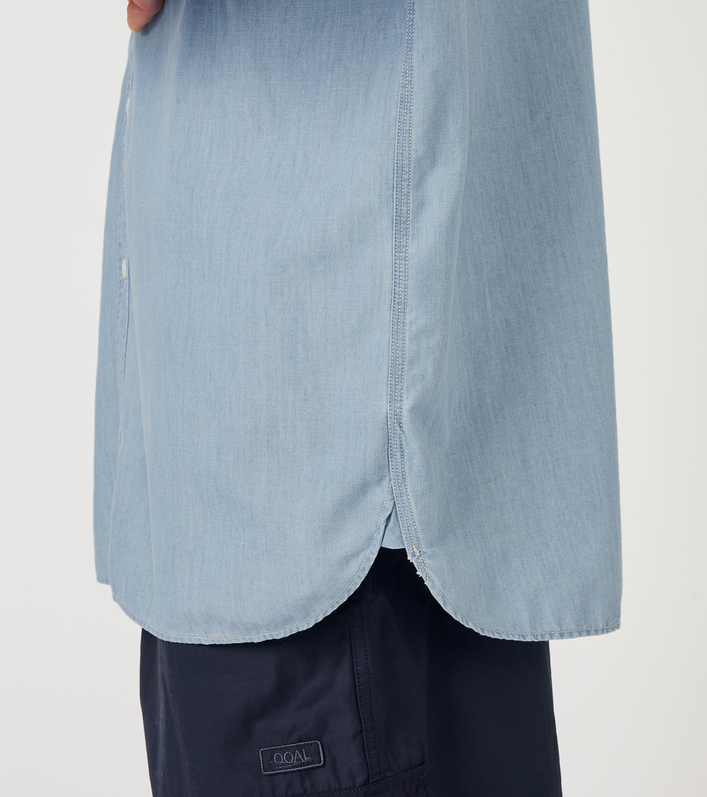 nanamica / Regular Collar Chambray Shirt