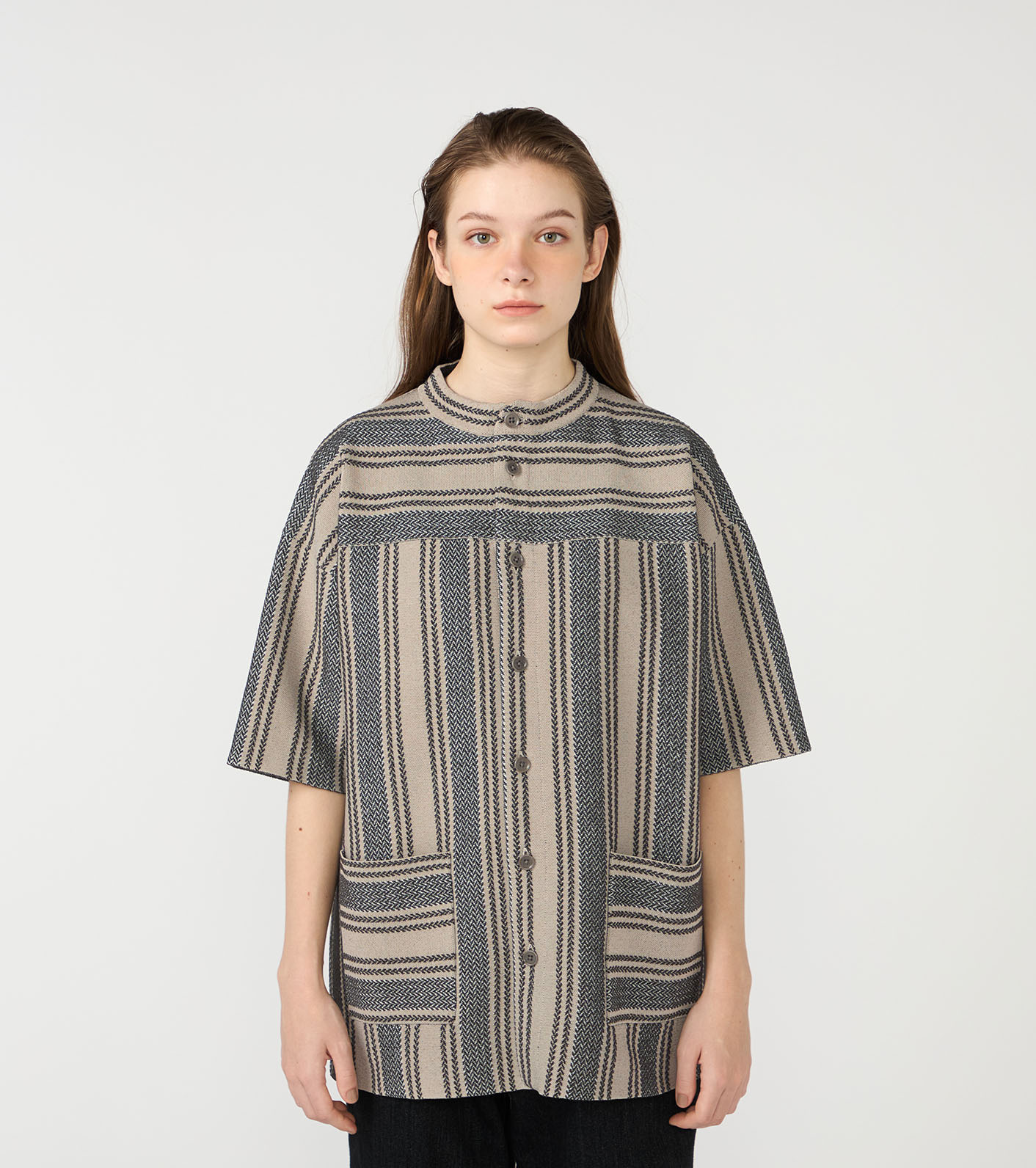 nanamica / S/S Knit Shirt Jacket