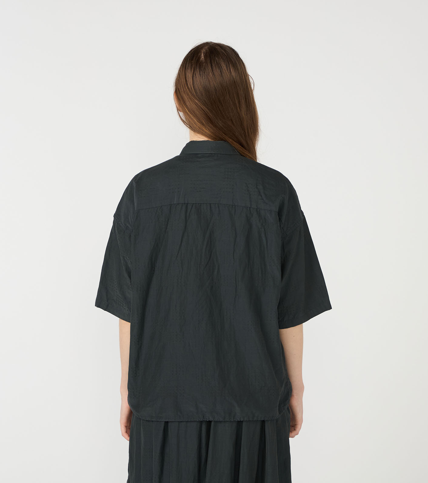 nanamica / Open Collar S/S Shirt