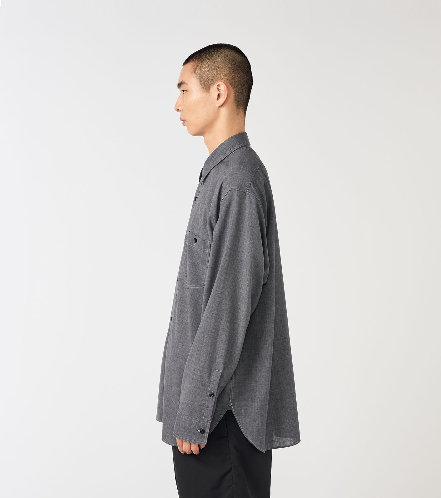 nanamica / Polyester Wool Field Shirt