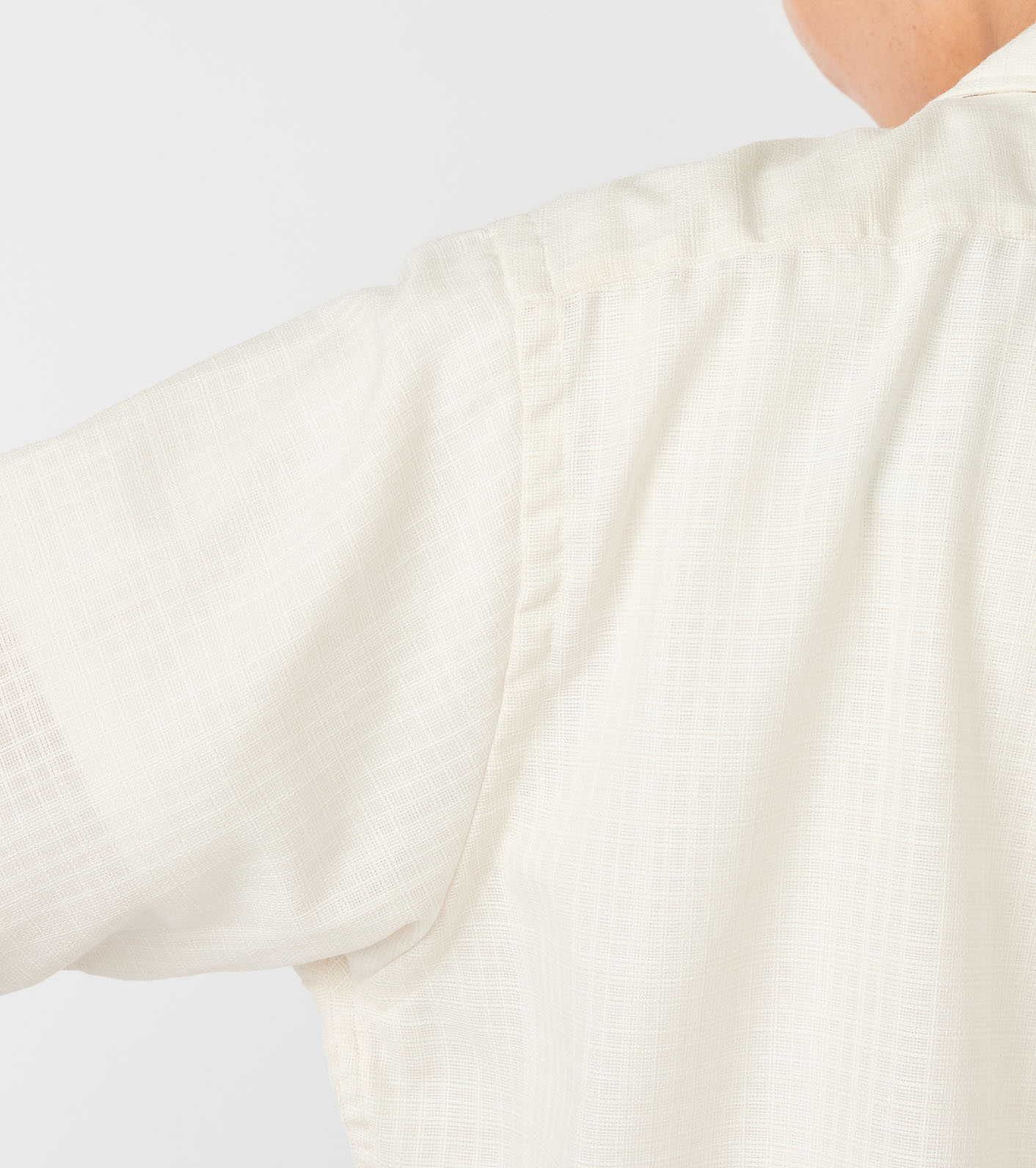 nanamica / Open Collar Panama S/S Shirt