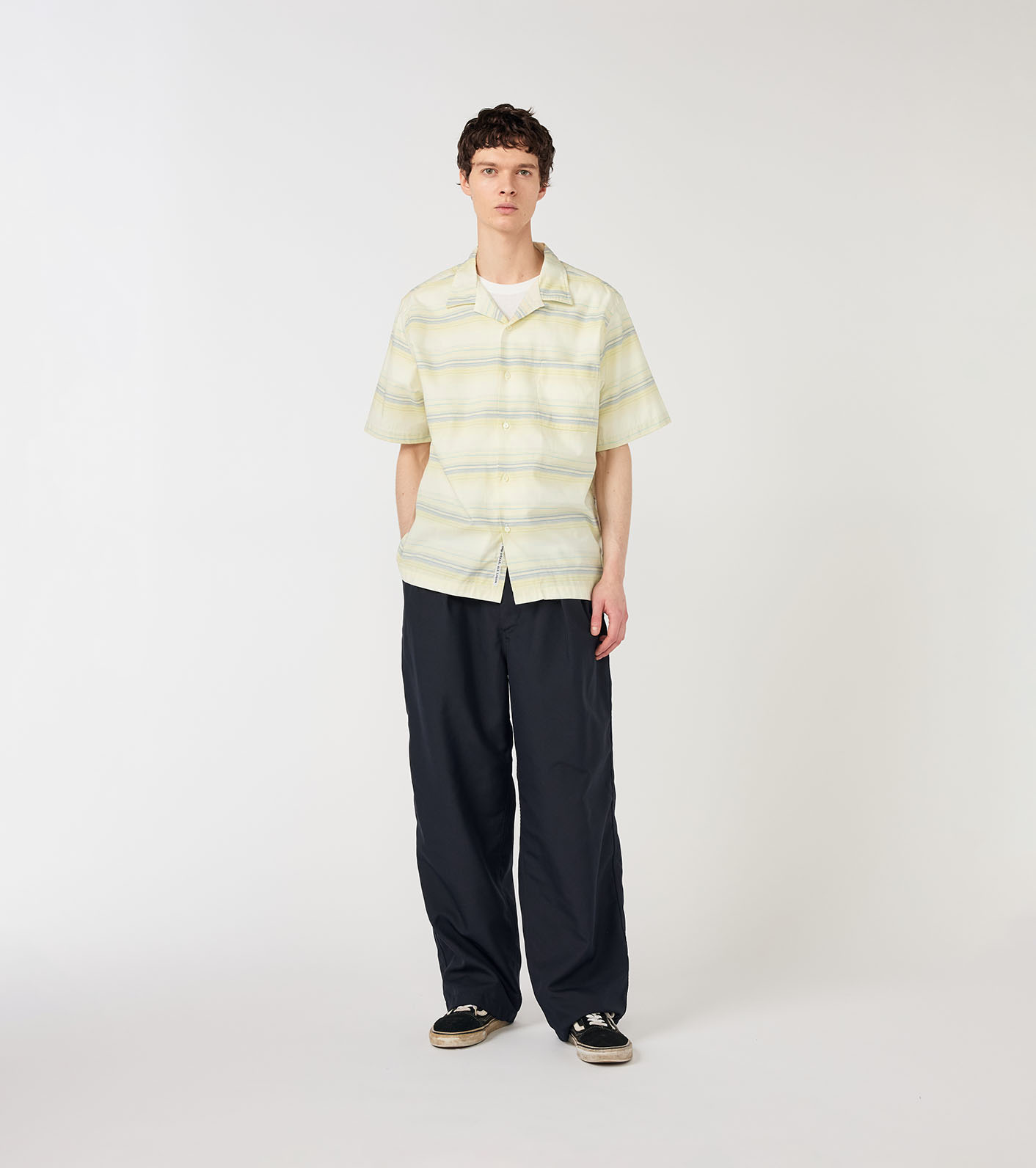 メンズウェア efflorescence open collar shirt メンズウェア efflorescence open collar shirt メンズウェア