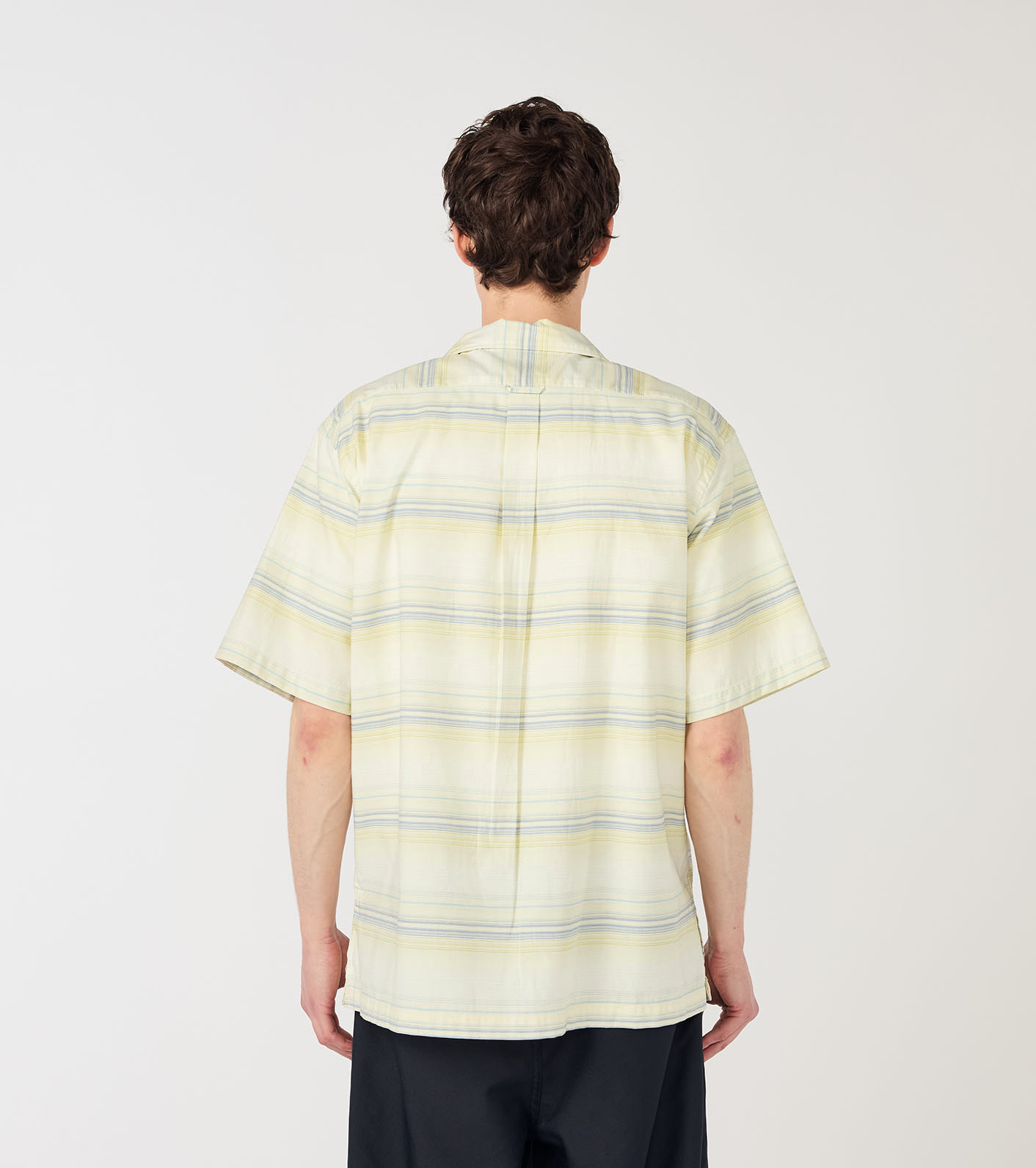 nanamica / Open Collar Pique S/S Shirt