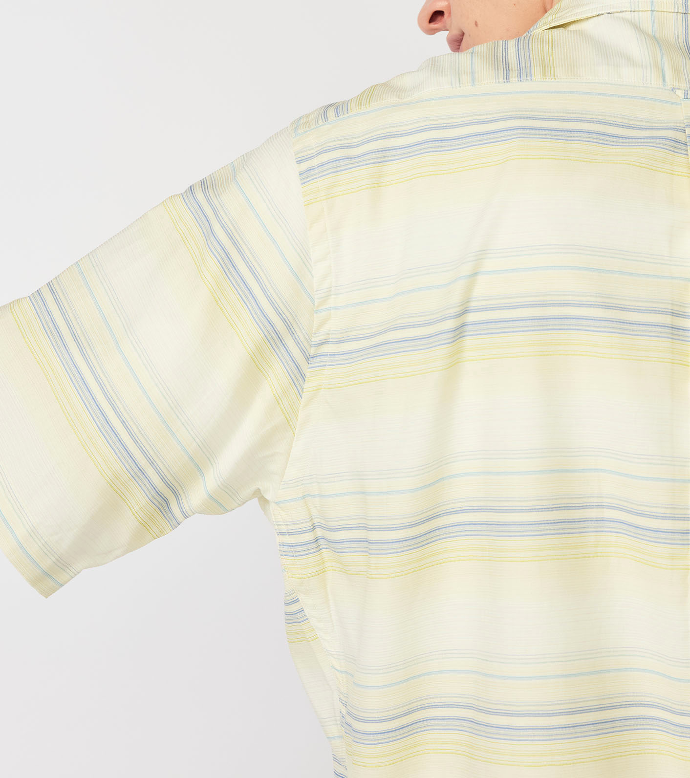 nanamica / Open Collar Pique S/S Shirt