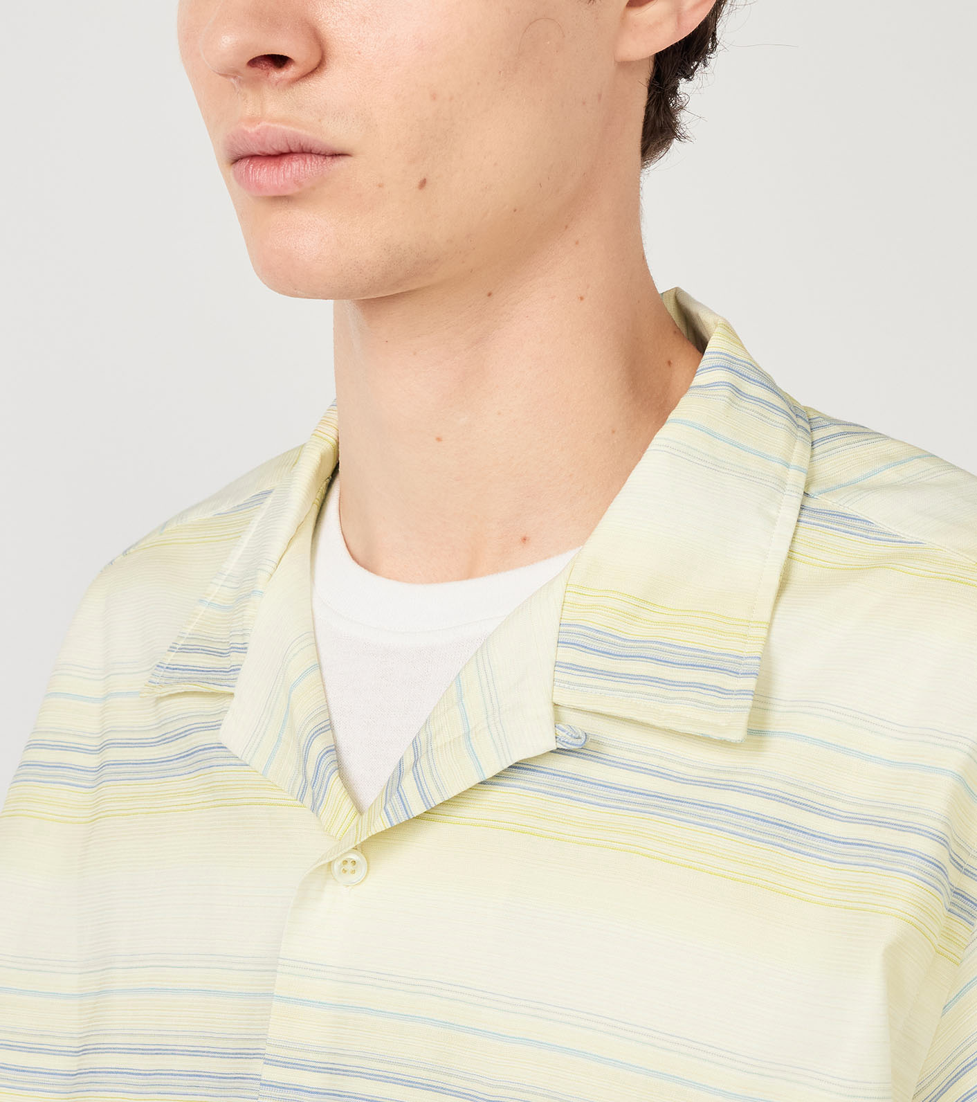 nanamica / Open Collar Pique S/S Shirt