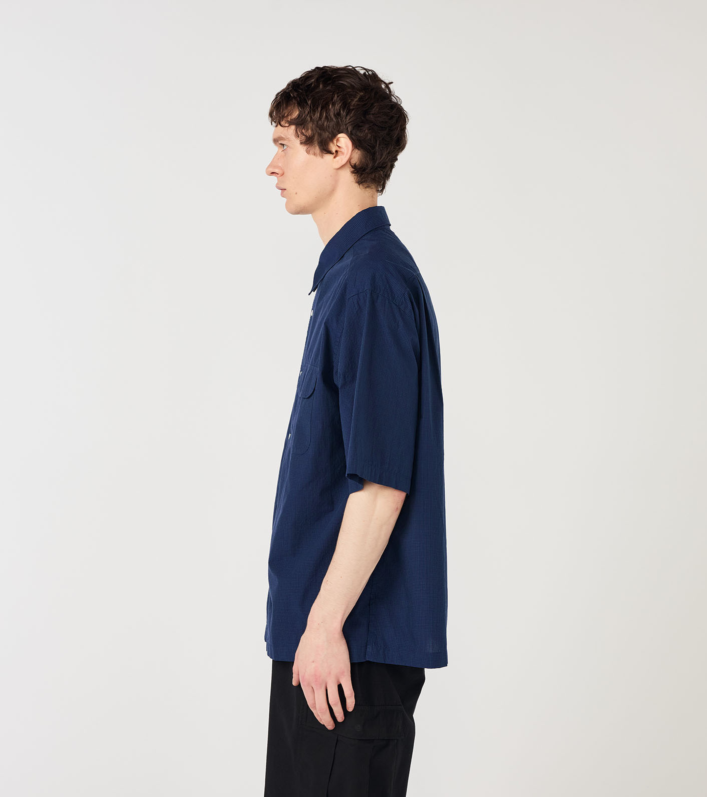 nanamica / Regular Collar S/S Shirt