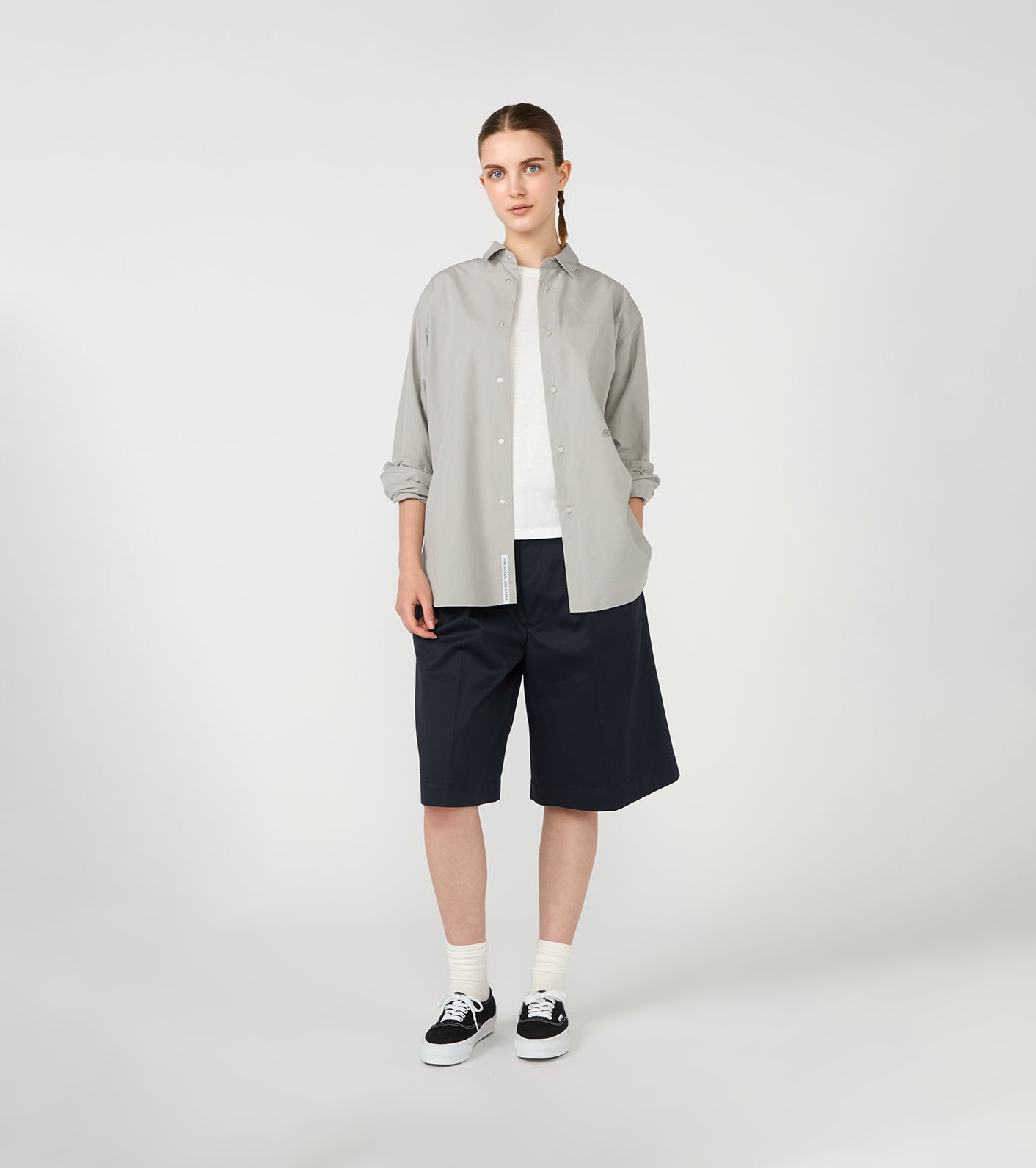 nanamica / Regular Collar Wind Shirt