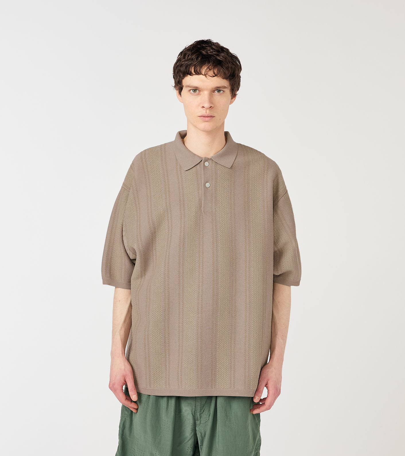 nanamica / Knit Polo Sweater