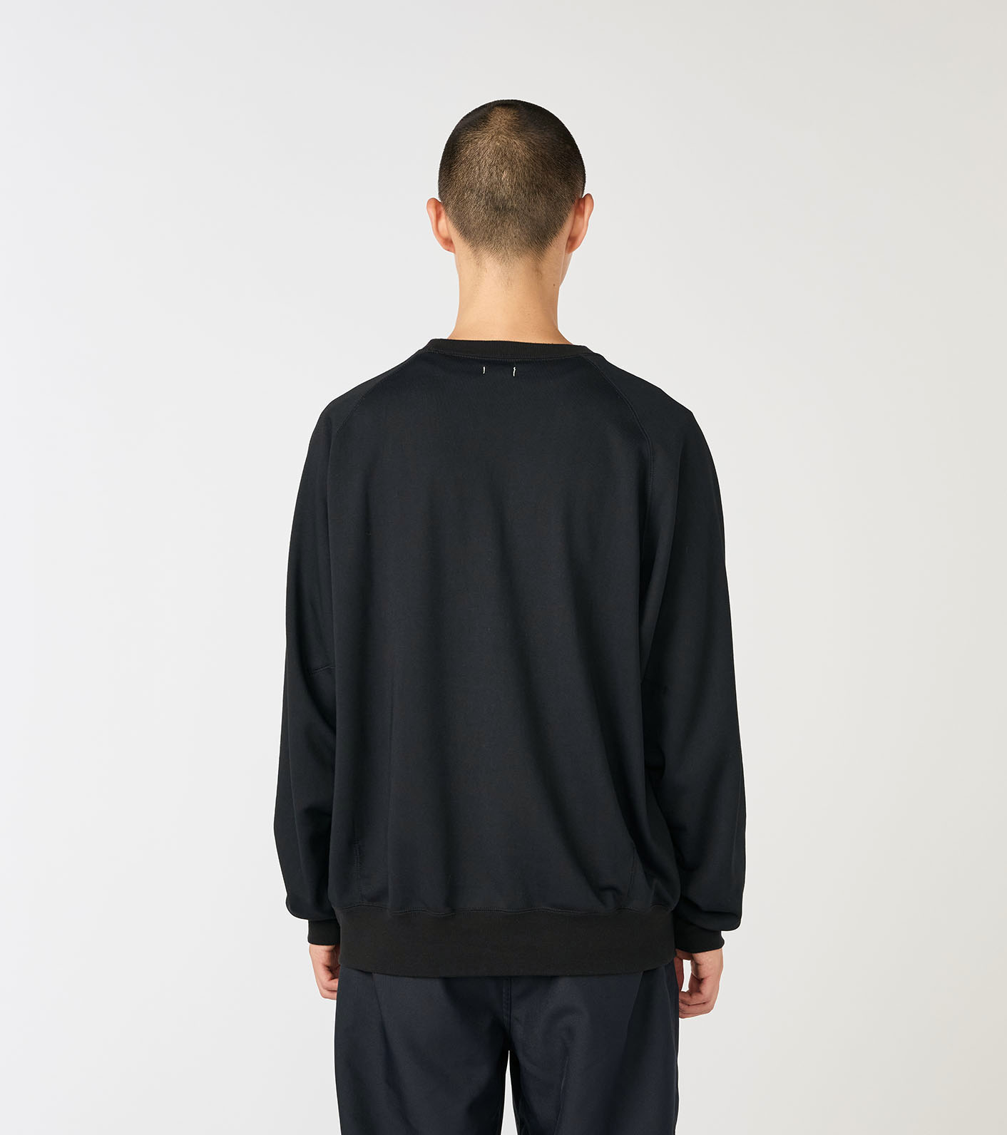 nanamica / Polyester Pile Crew Neck Sweat
