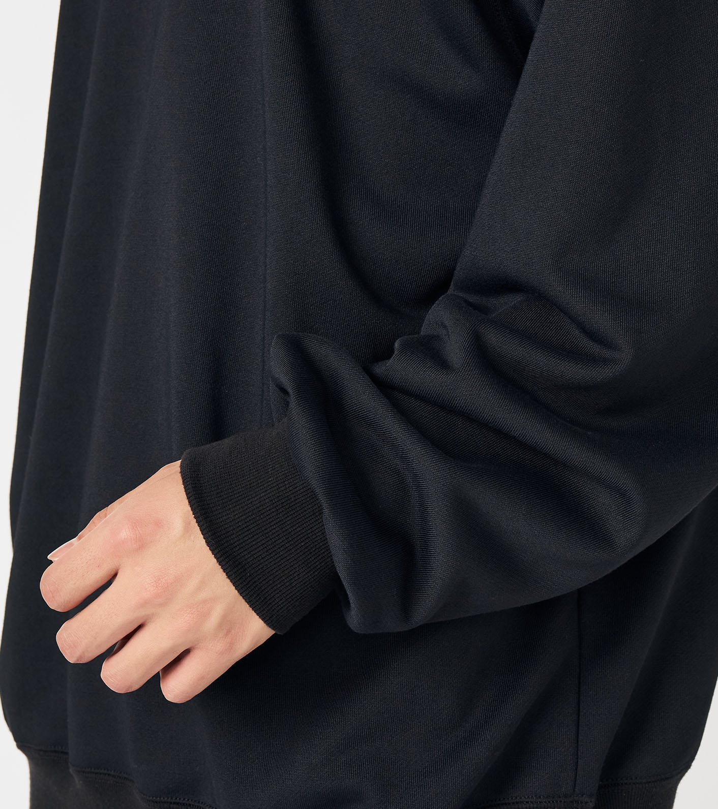 nanamica / Polyester Pile Crew Neck Sweat