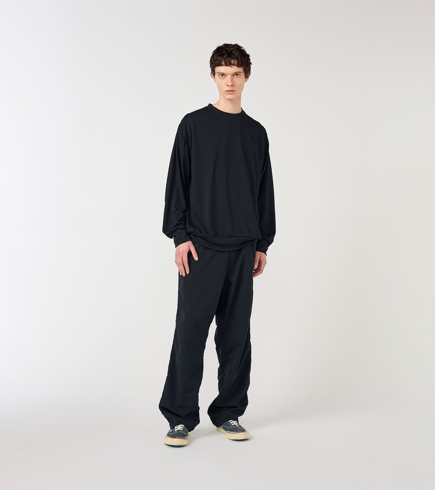 nanamica / Polyester Jersey L/S Tee