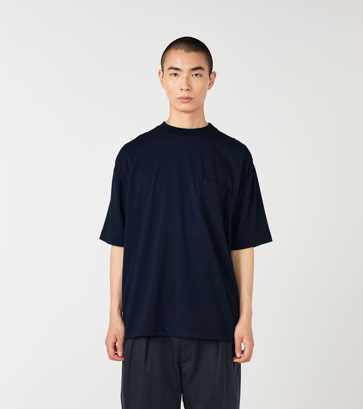 nanamica / Polyester Jersey Pocket Tee