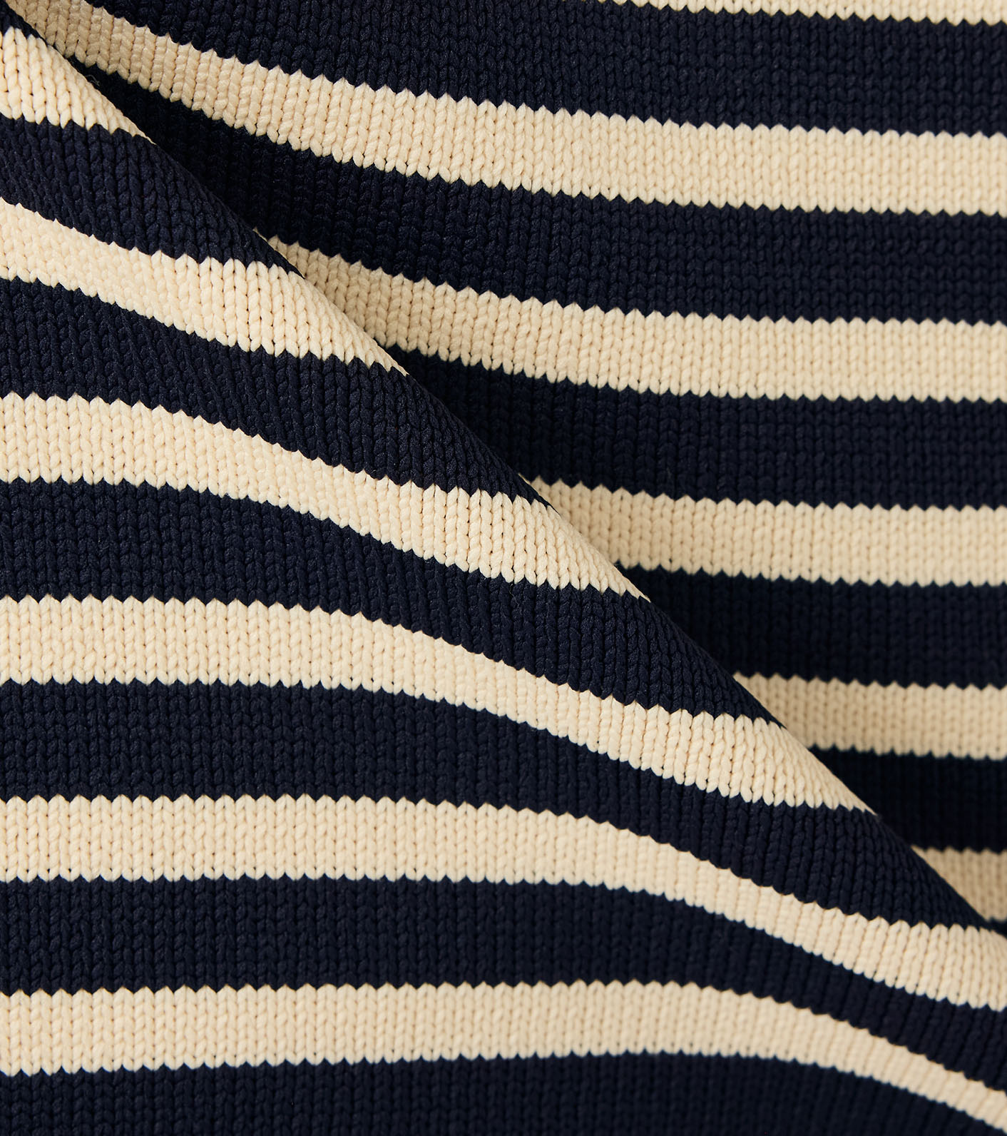 nanamica / Mock Neck Stripe Sweater