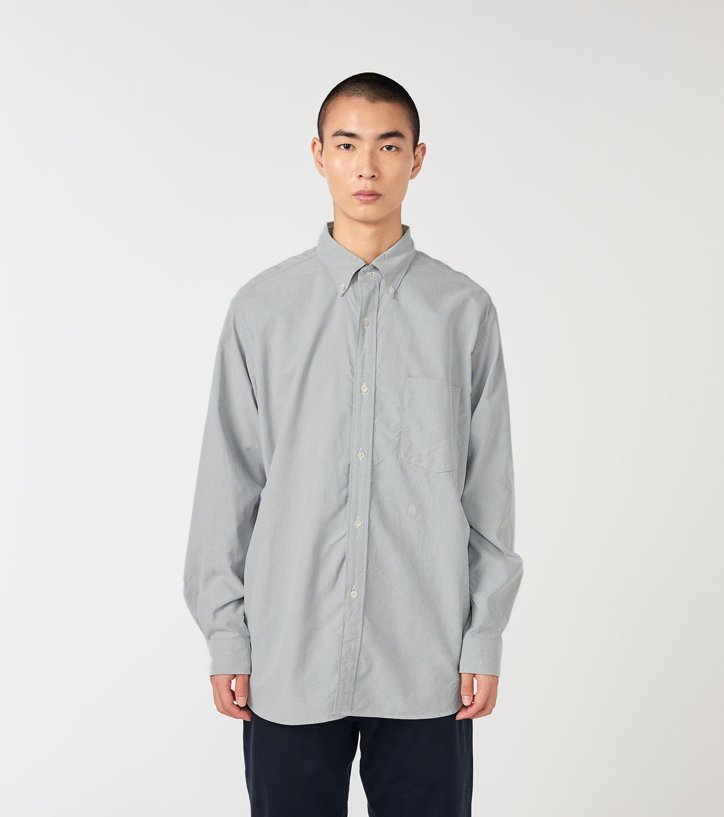 nanamica Button Down Wind Shirt ナナミカ　L nanamica / Button Down Wind Shirt