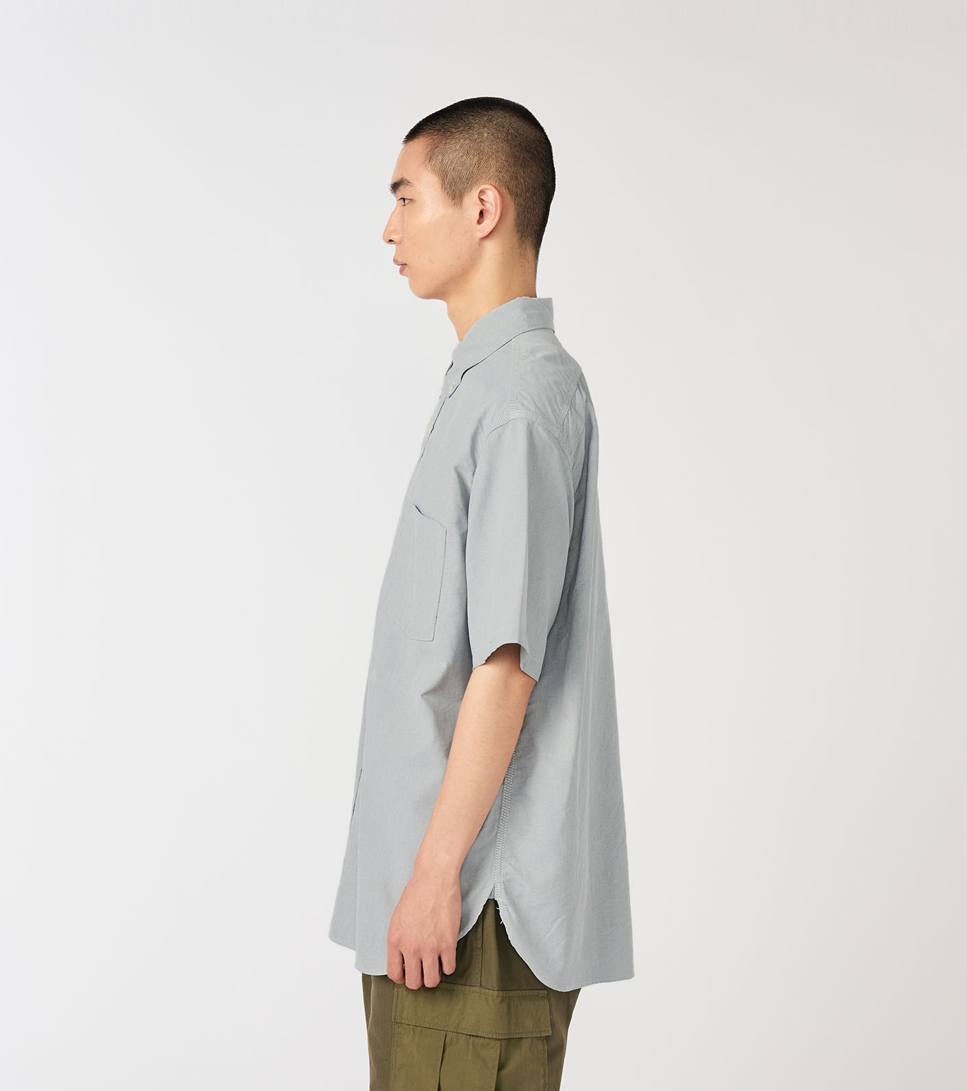 nanamica / Button Down Wind S/S Shirt