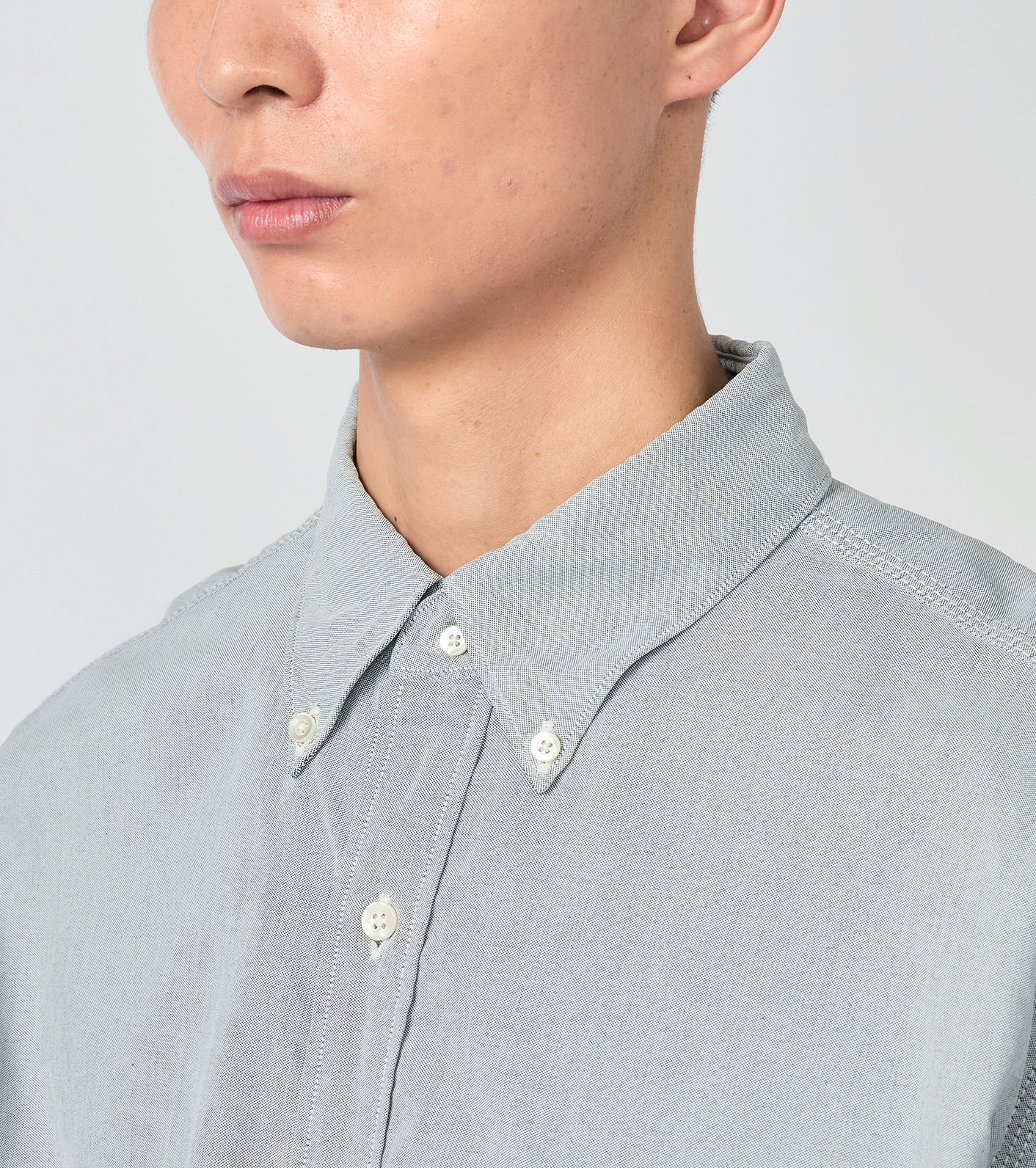nanamica / Button Down Wind S/S Shirt
