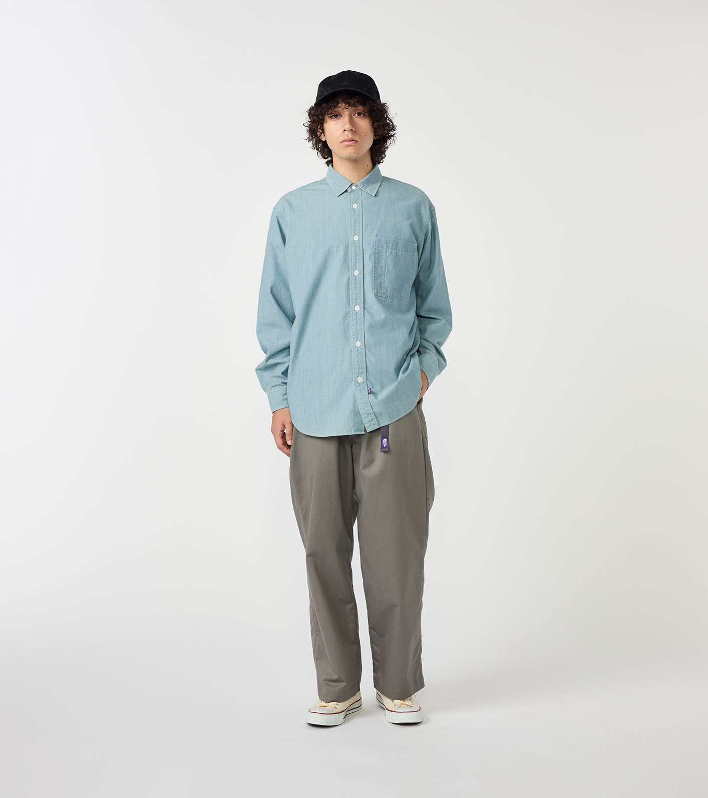 nanamica / Regular Collar Chambray Field Shirt