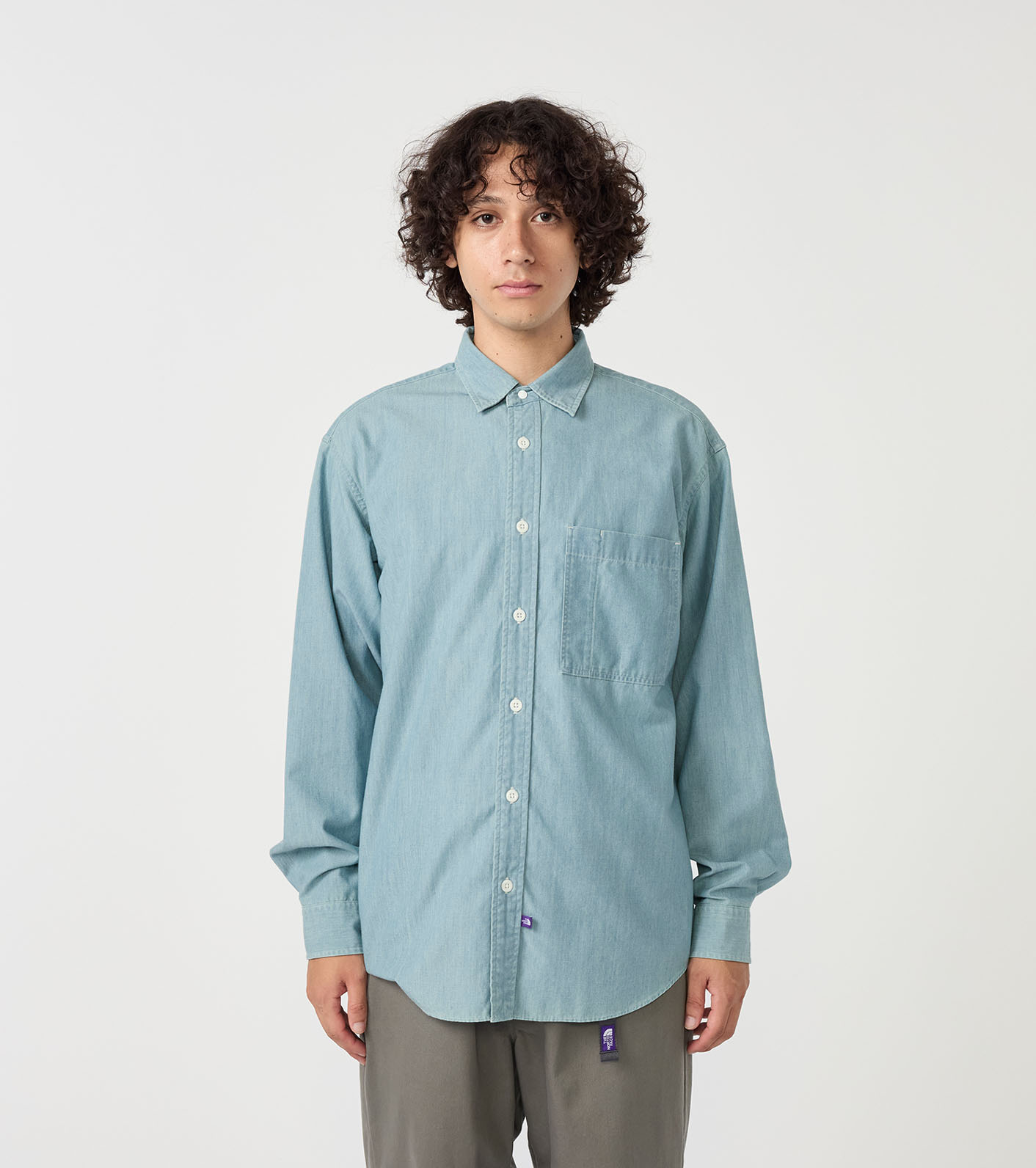 nanamica / Regular Collar Chambray Field Shirt