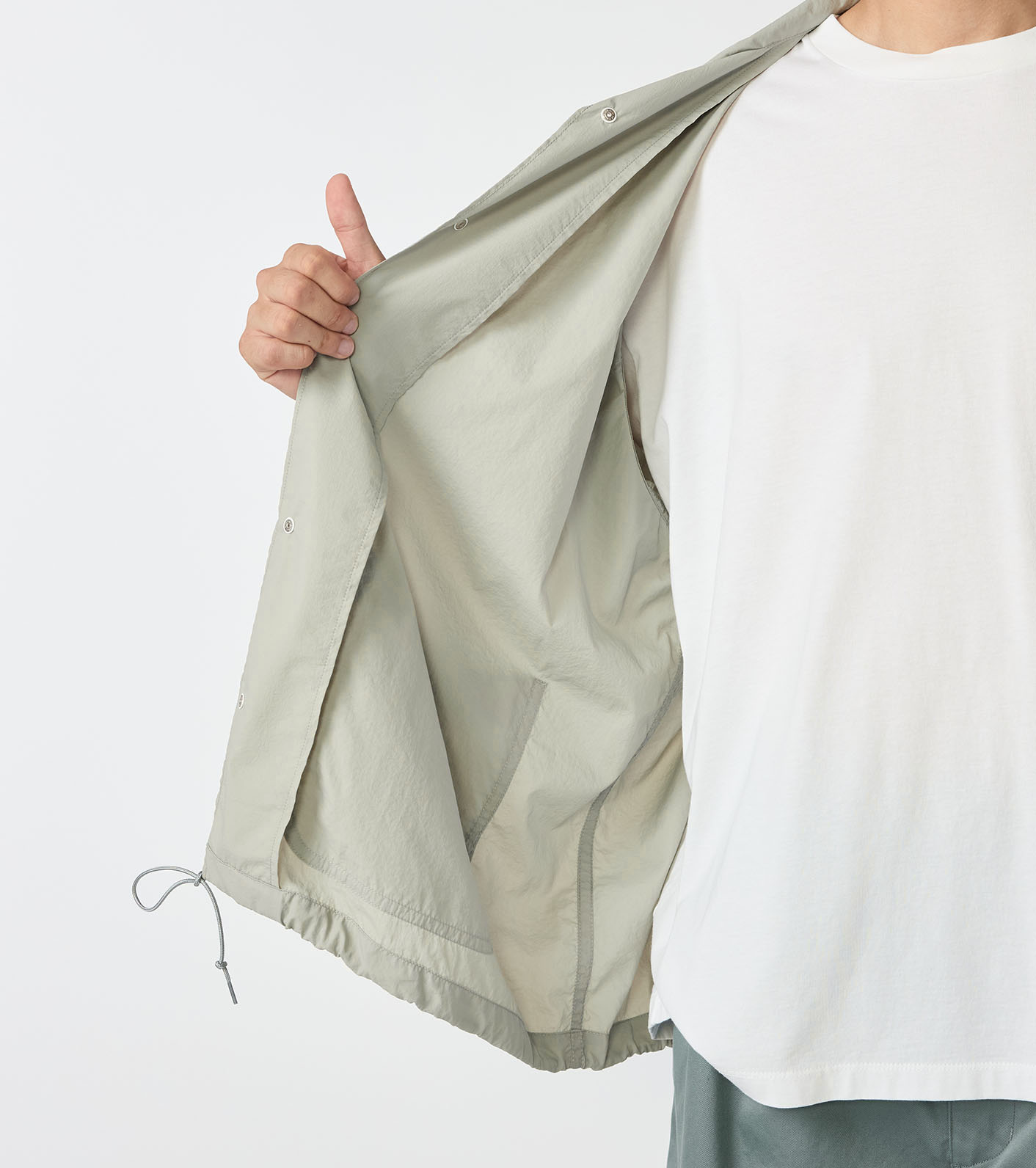 nanamica / Nylon Taffeta Field S/S Shirt