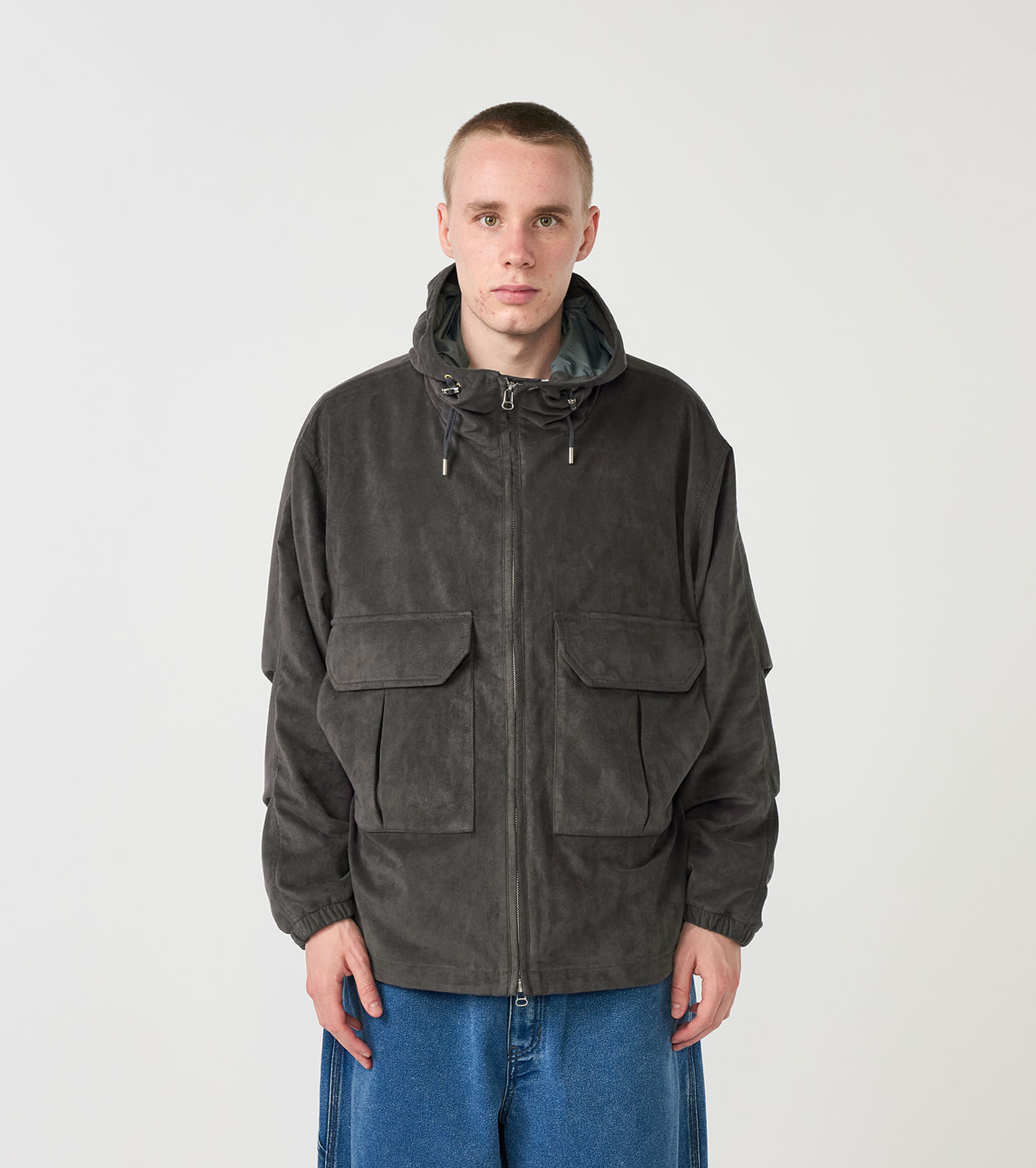 nanamica / Synthetic Leather Mountain Wind Parka