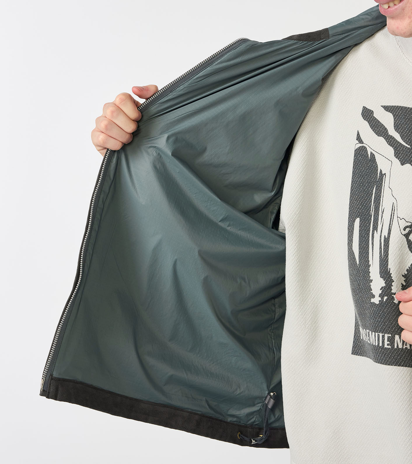 nanamica / Synthetic Leather Mountain Wind Parka