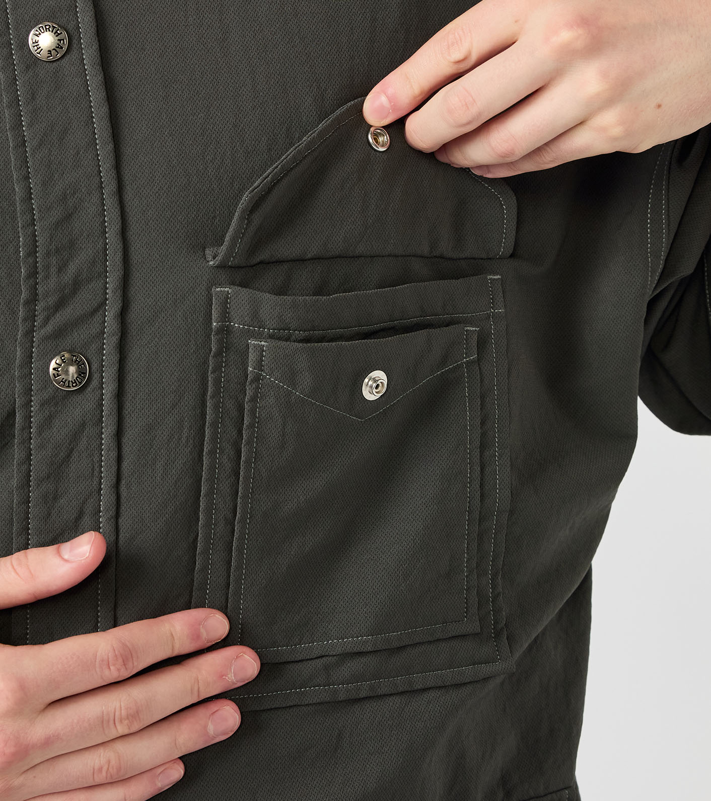 nanamica / Garment Dyed ALPHADRY Field S/S Shirts