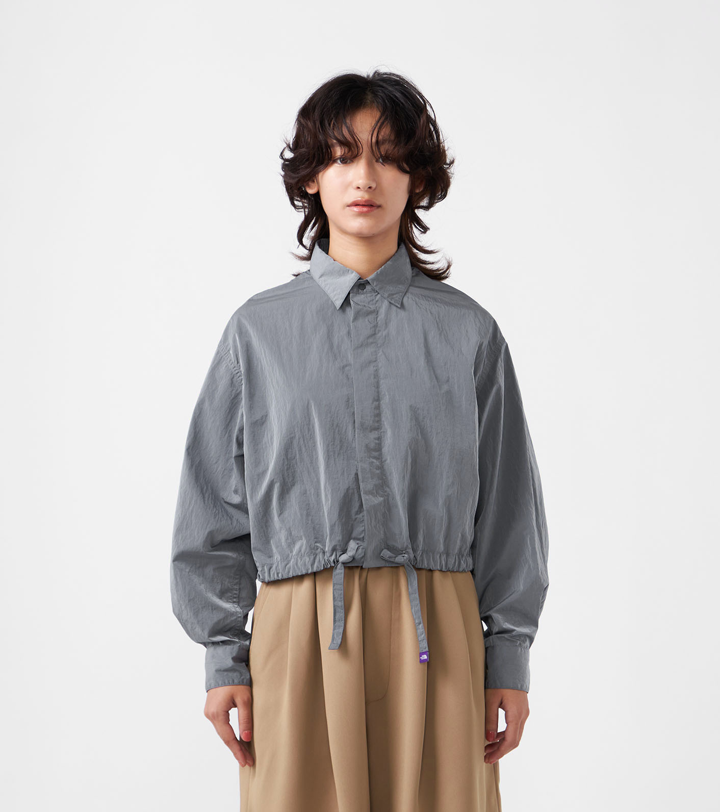 nanamica / Nylon Taffeta Field Cropped Shirt Jacket