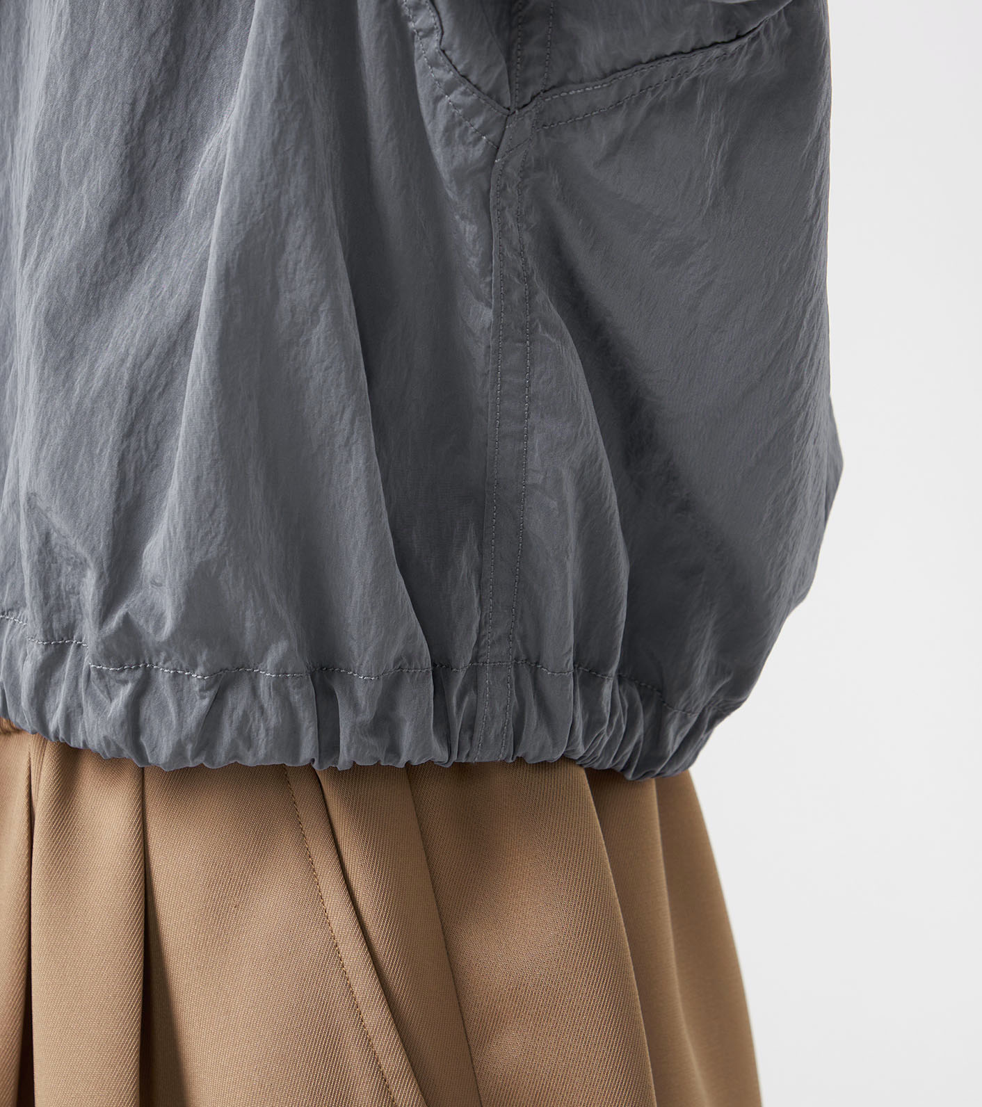 nanamica / Nylon Taffeta Field Cropped Shirt Jacket