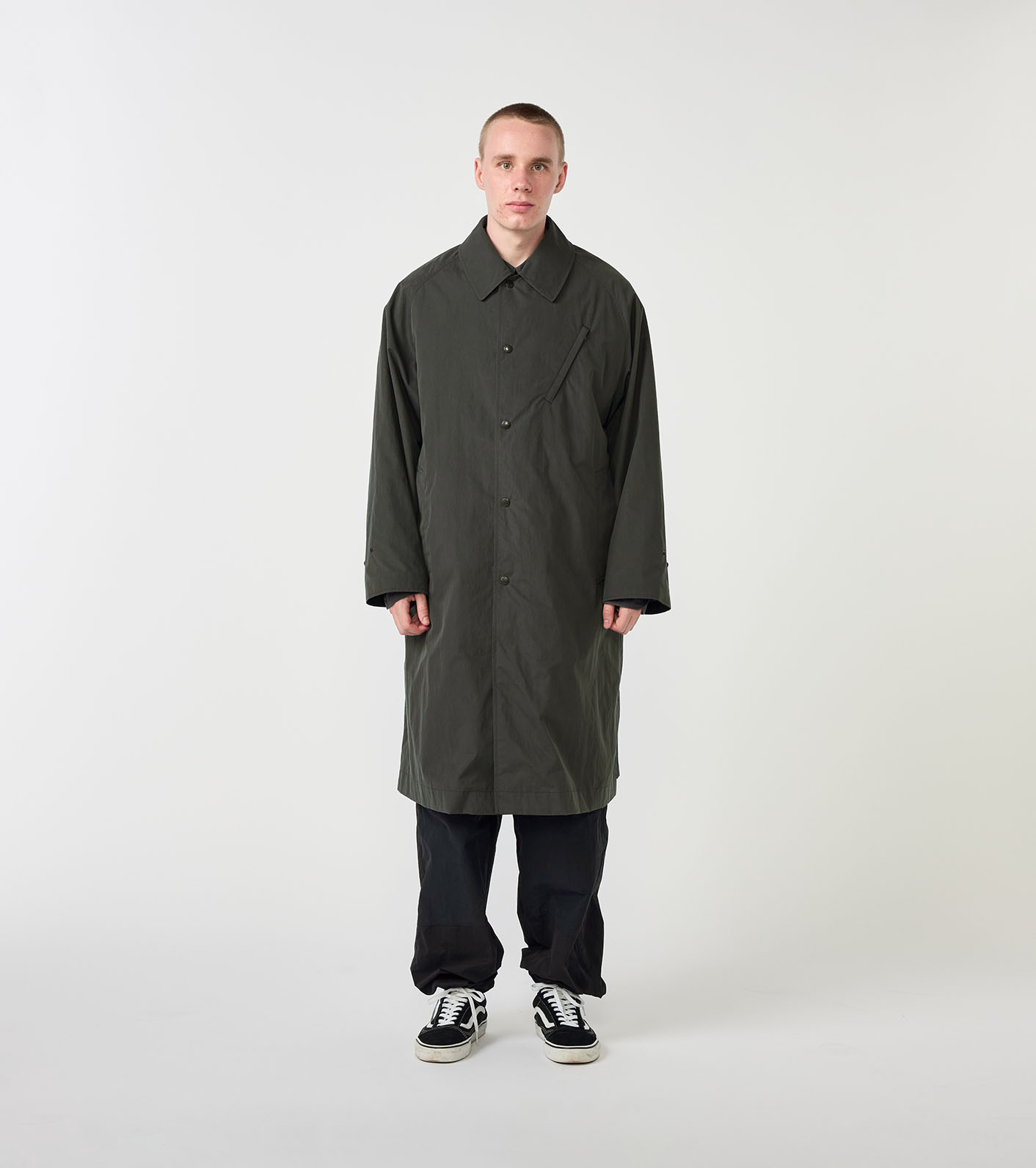 nanamica / Brushed Weather Field Soutien Collar Coat