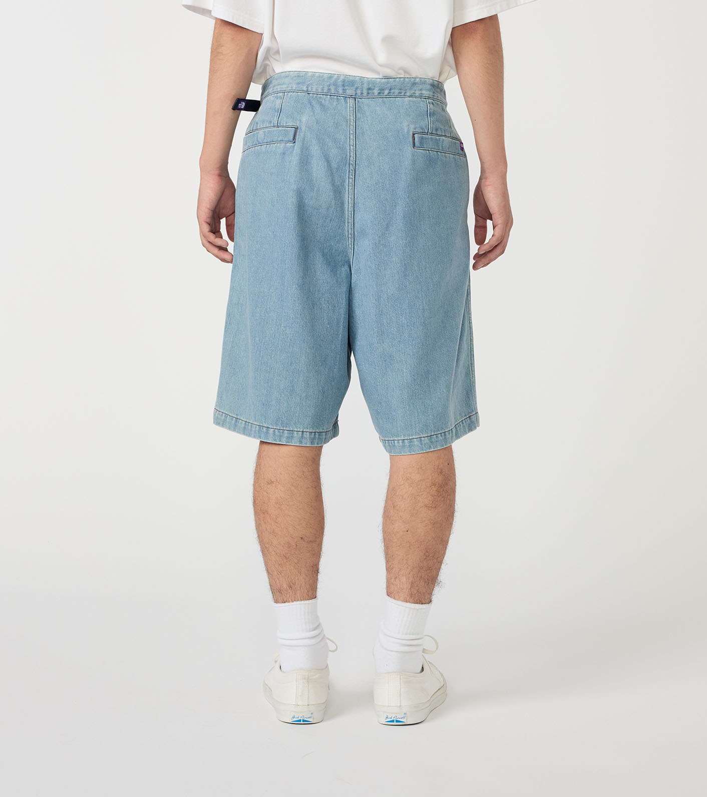 nanamica / Denim Tuck Field Shorts