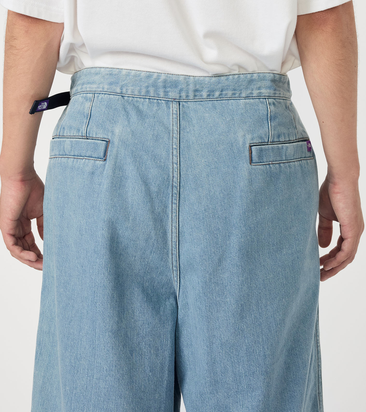 nanamica / Denim Tuck Field Shorts