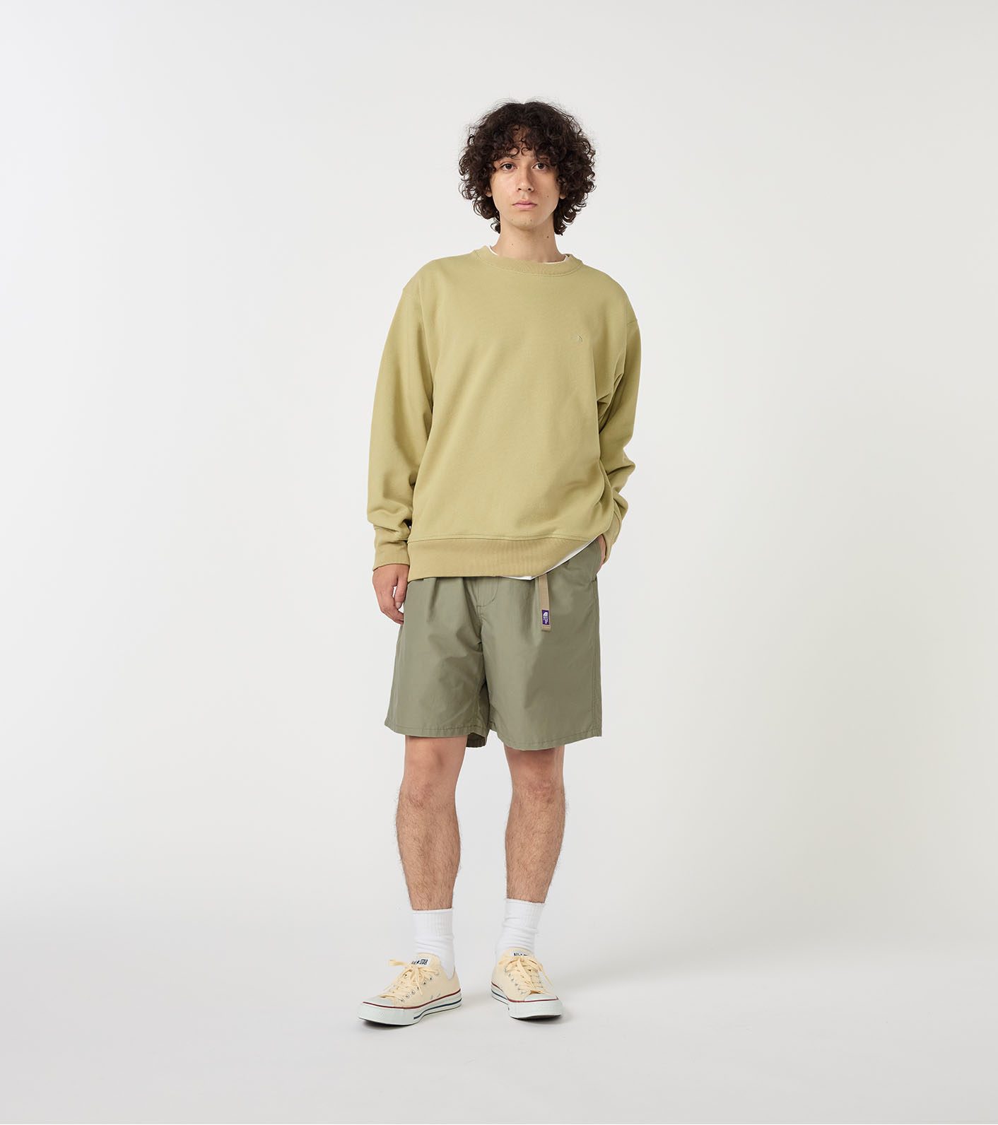 nanamica / Double Peak Tuck Field Shorts