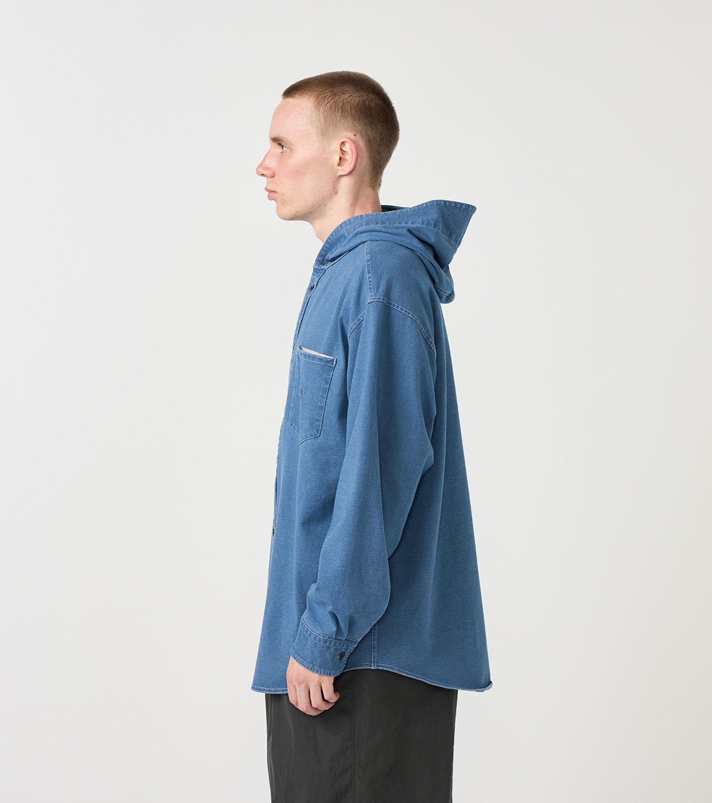 nanamica / Mountain Hooded Shirt