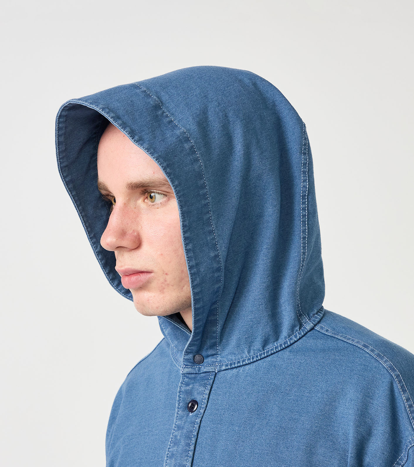 nanamica / Mountain Hooded Shirt