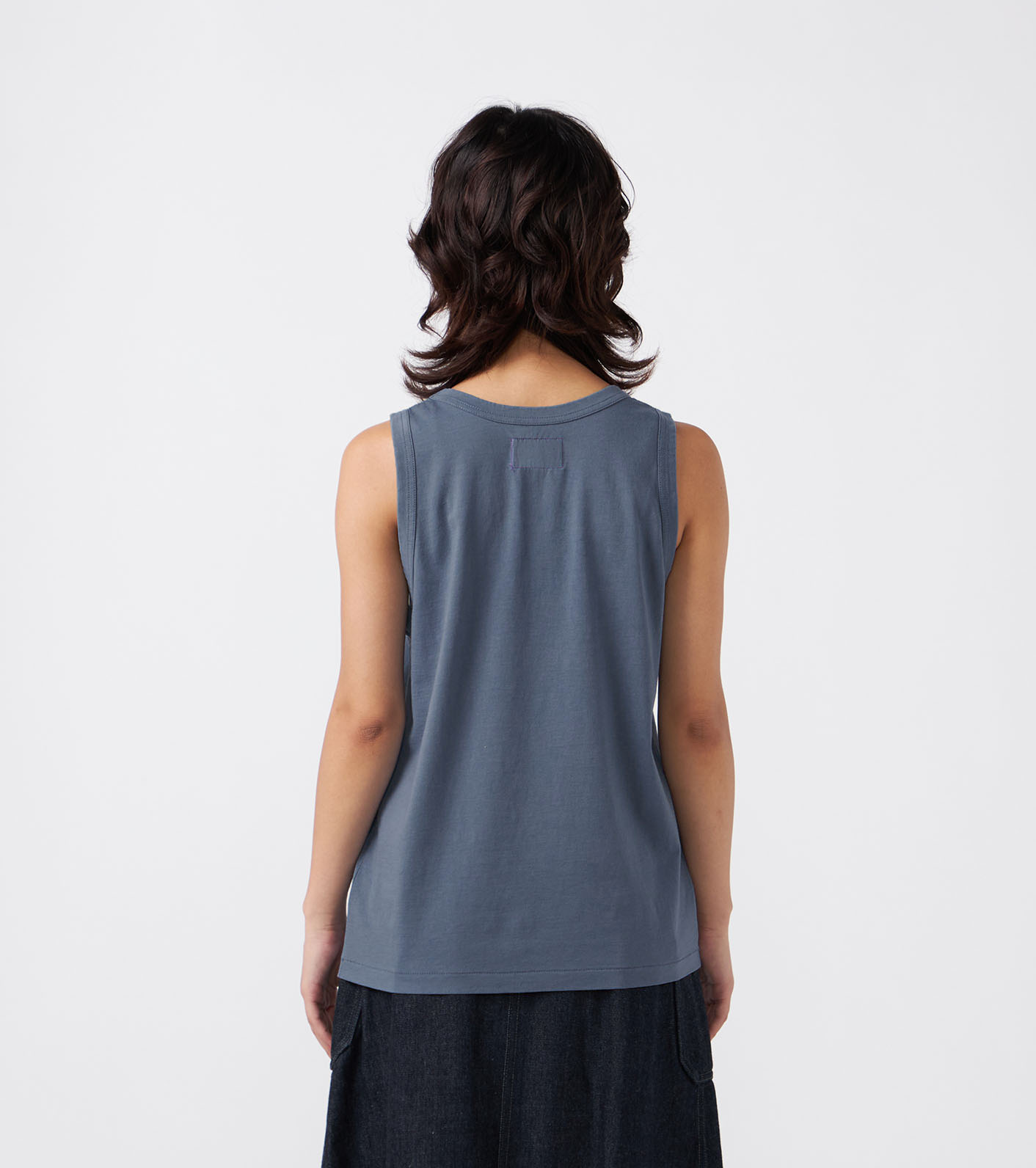 nanamica / Garment Dyed Lettered Field Tank