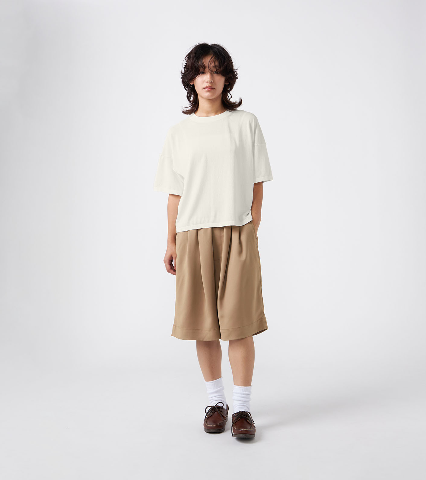 トップス n nanamica / Field Knit Shirt