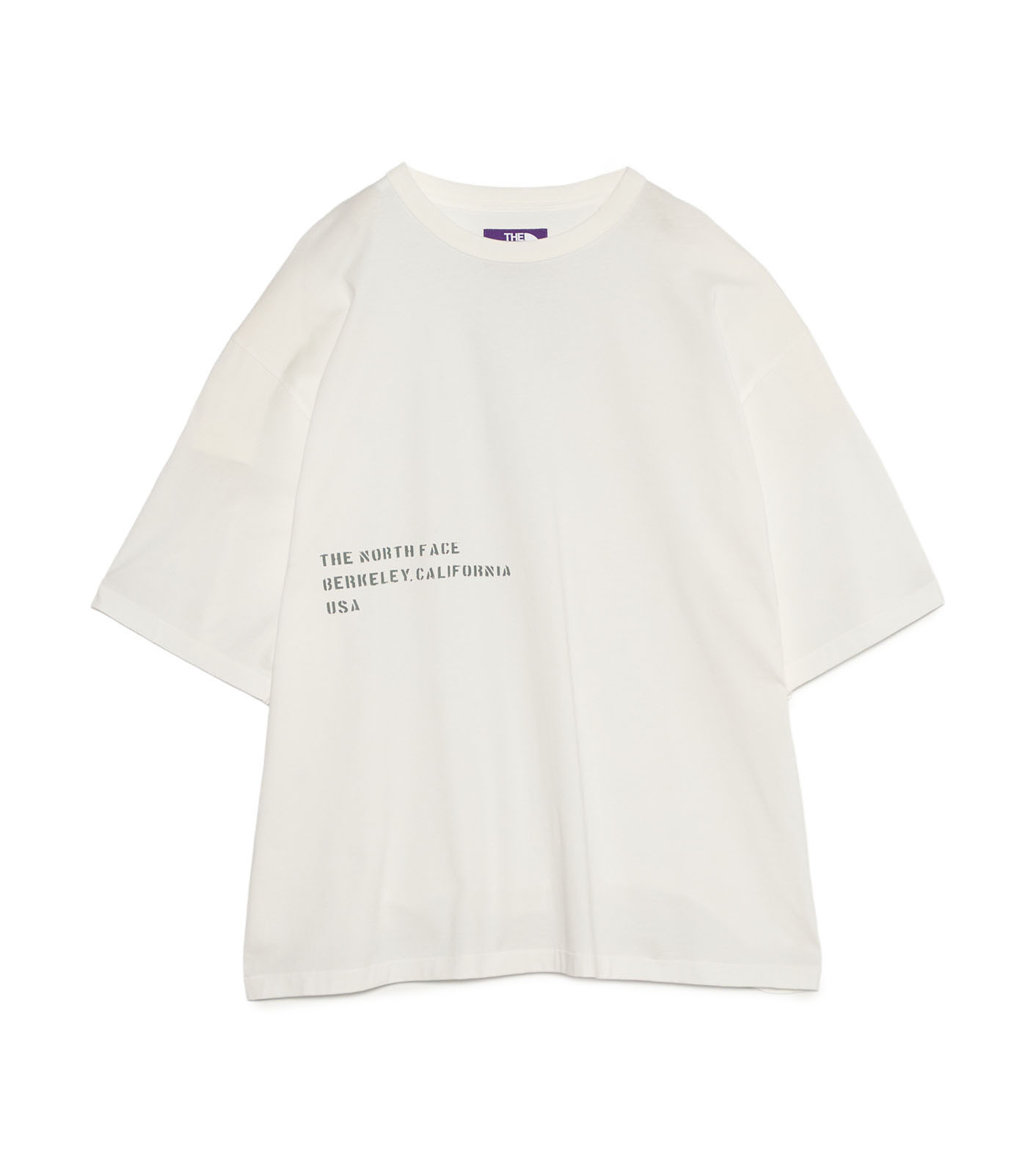 nanamica / Garment Dyed Lettered Field Tee