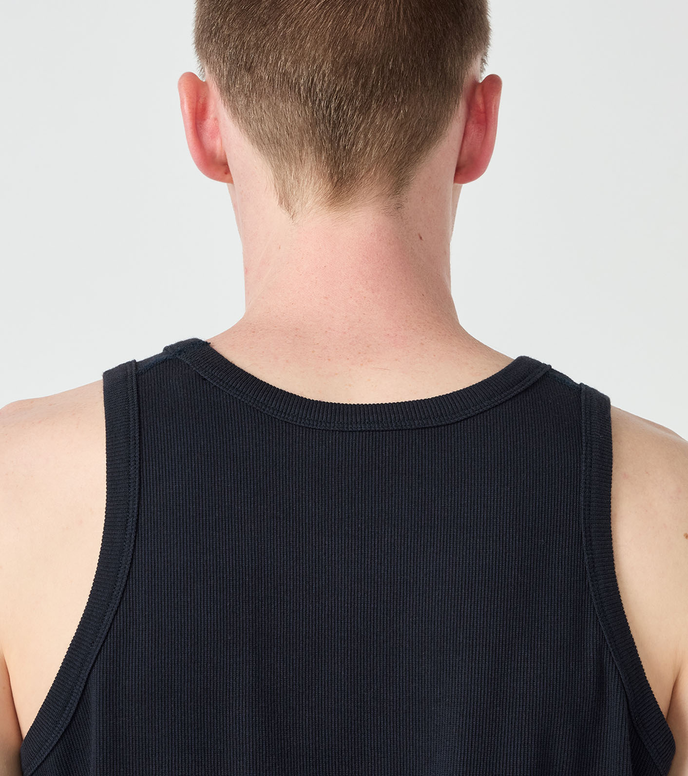 CLANE PILE FLARE TANK TOPS navy サイズ2 新品 クラネ CLANE PILE FLARE TANK TOPS （NAVY） - ファッション通販