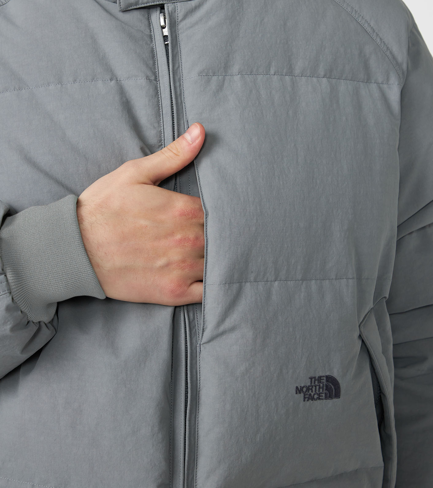 THE NORTH FACE nanamica ダウンジャケット S グレー nanamica / THE NORTH FACE Purple Label