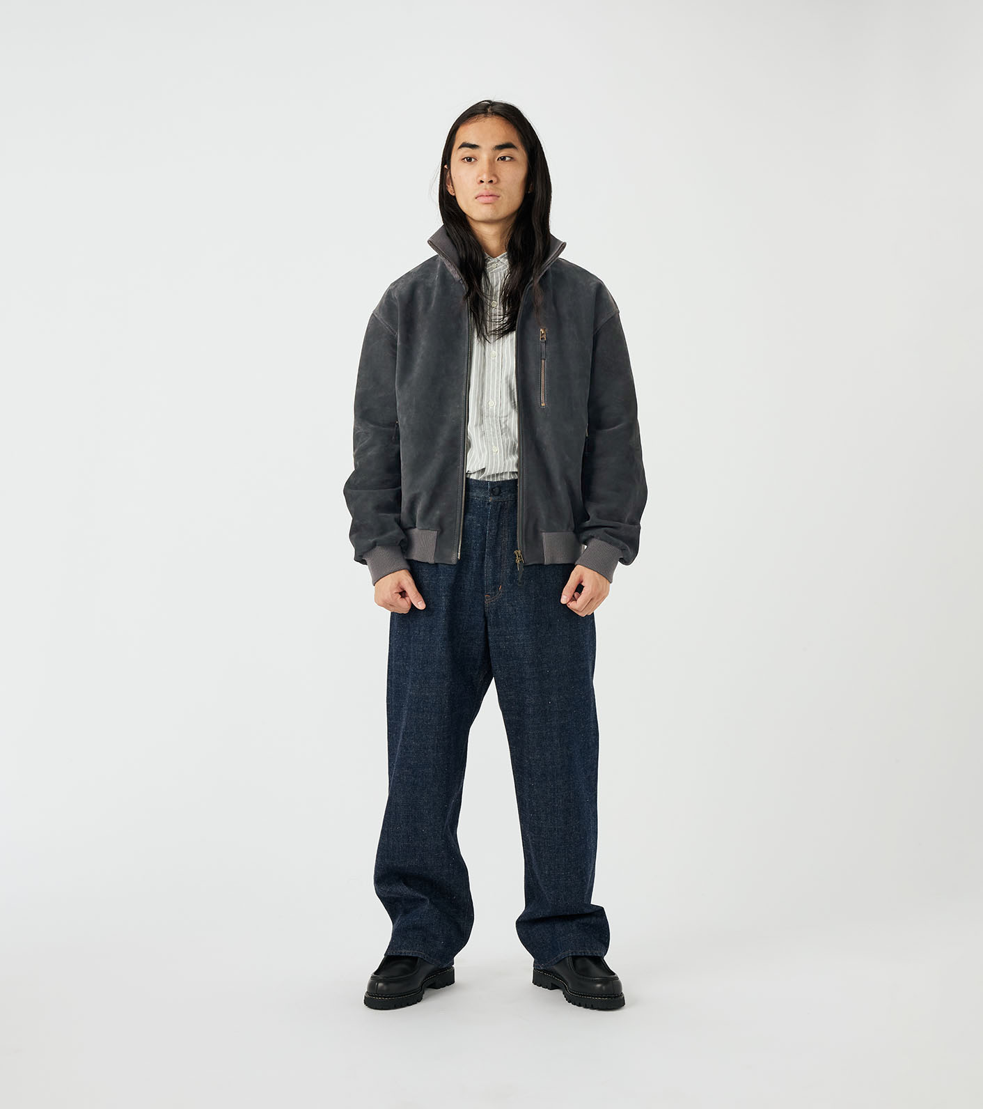 nanamica / nanamica Exclusive Leather Jacket