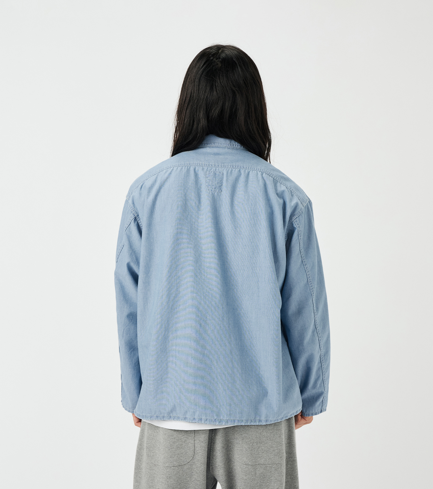 nanamica / Chambray Pullover Shirt Jacket