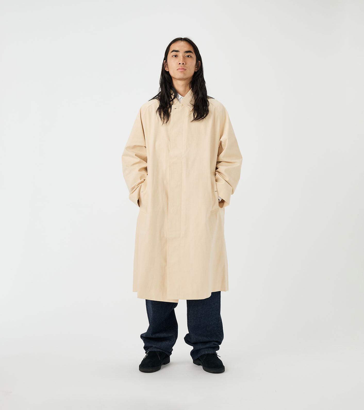 nanamica / Brewed Protein Balmacaan Coat
