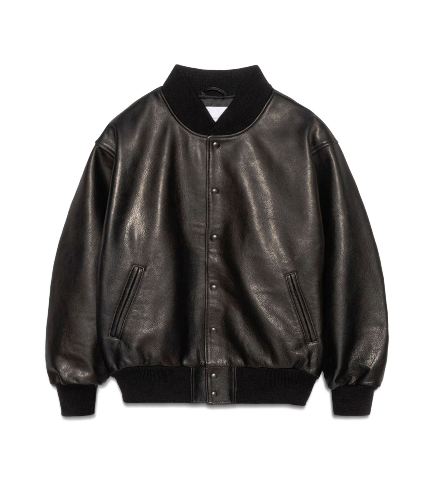 nanamica / nanamica Exclusive Leather Varsity Jacket