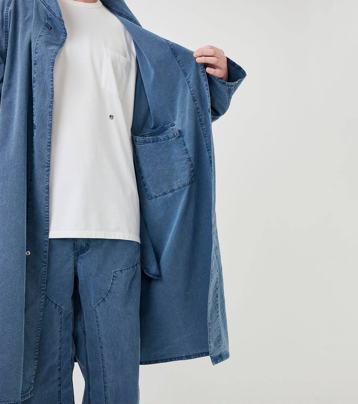 nanamica / Indigo Weather Field Coat