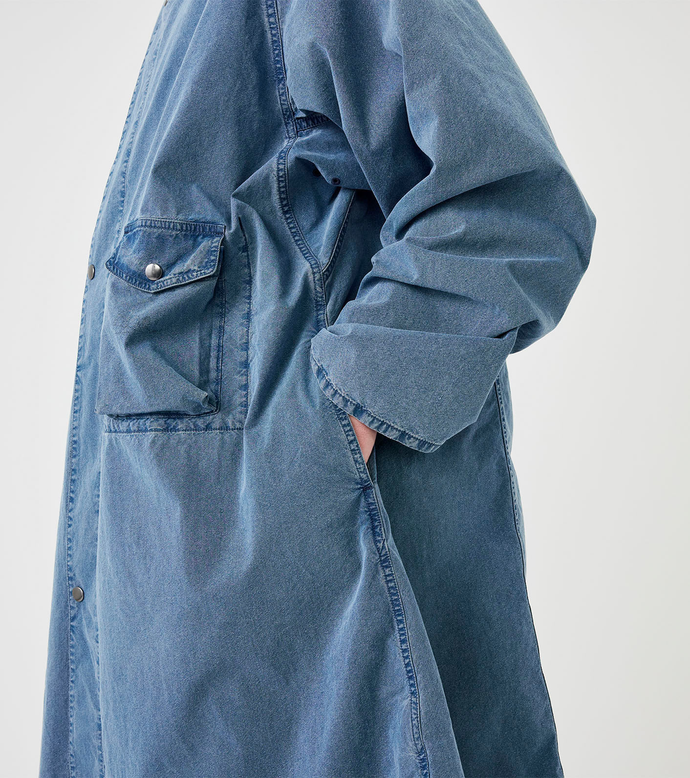 nanamica / Indigo Weather Field Coat