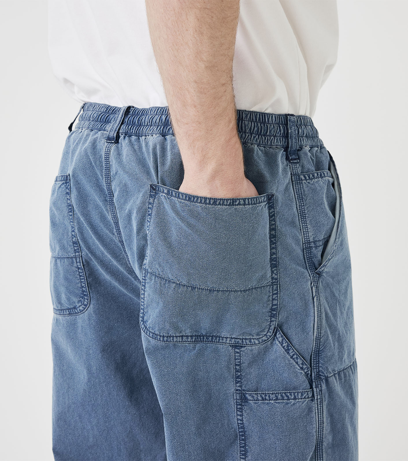 nanamica / Indigo Weather Deck Pants