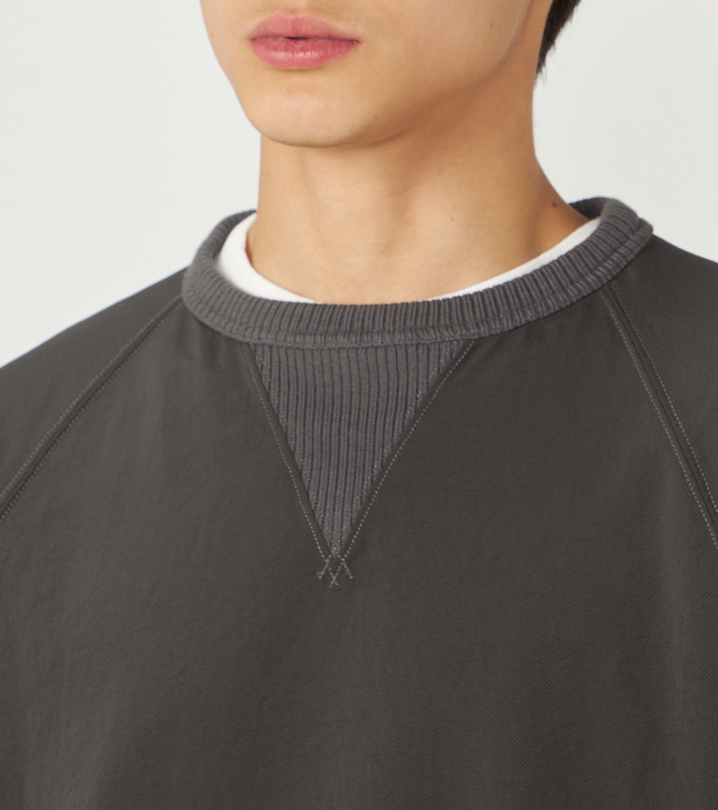 nanamica / Garment Dyed ALPHADRY Field Crewneck Jumper
