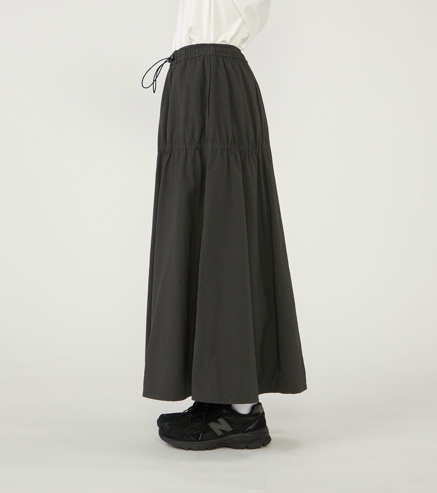 nanamica / Nylon Twill Field Tiered Skirt