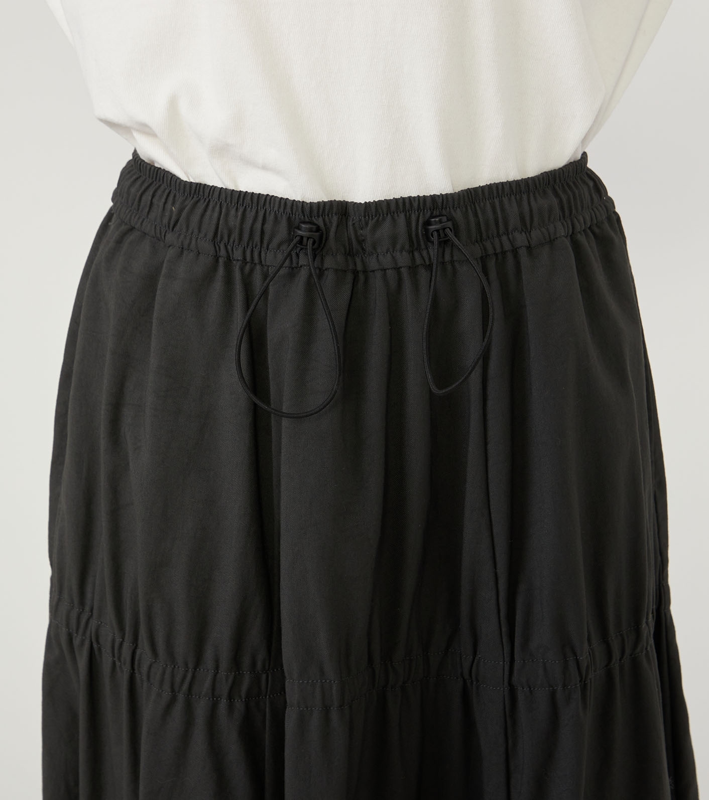 nanamica / Nylon Twill Field Tiered Skirt